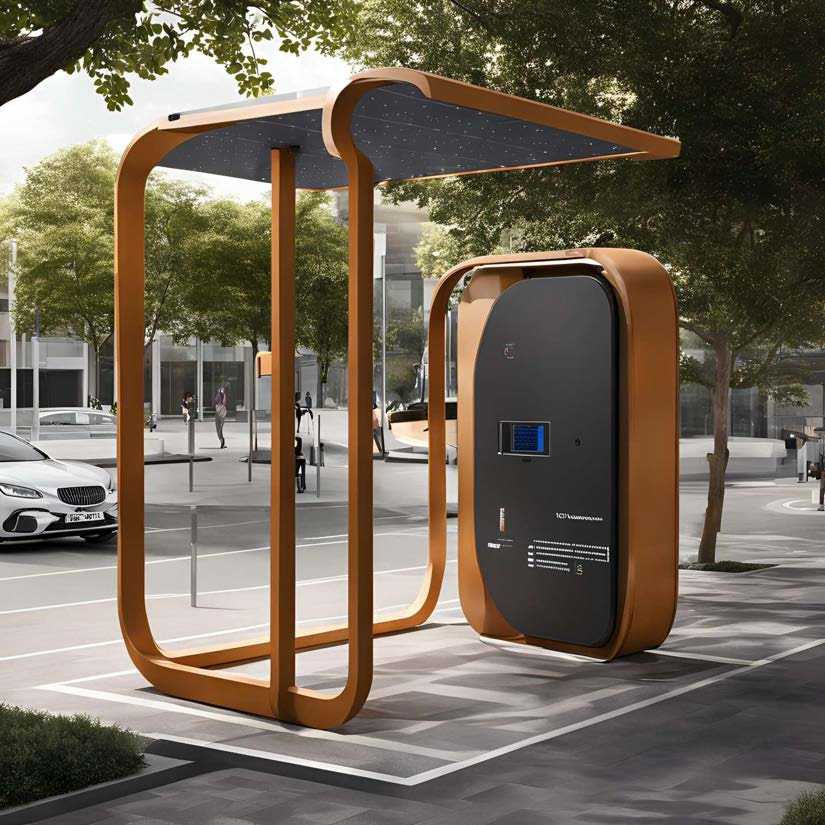Solar smart charging station