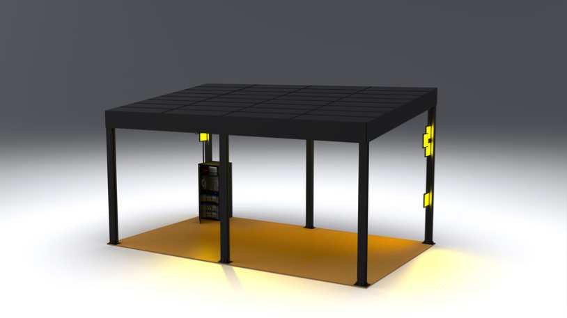 Solar Smart Pergola