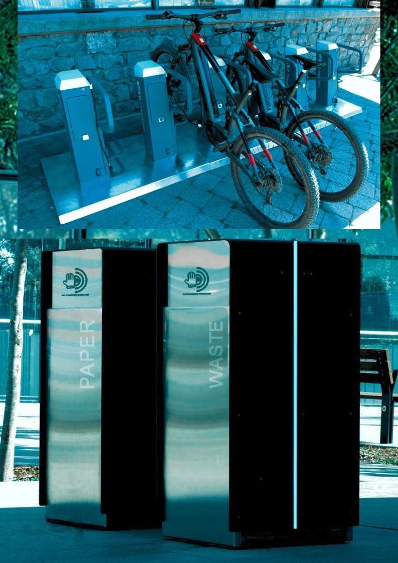 Smart bike charger and kiosk