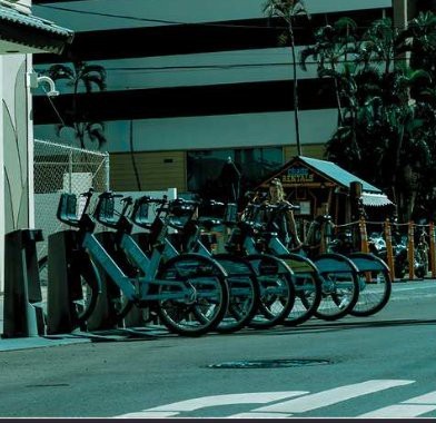 Solar smart bike charger